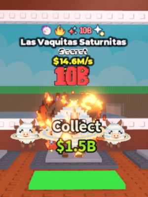 👾 Las Vaquitas Saturrnitas $14.6M/s 🪐 10B and Firework rare traits 💖
