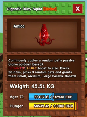 ГИГАНТ!😱45KG+🔥72 ЛЕТ✨GIGANT RUBY SQUID🦑! + ПОДАРОК🎁