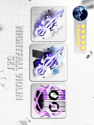 🎼NIGHTFALL VIOLIN SET🎼