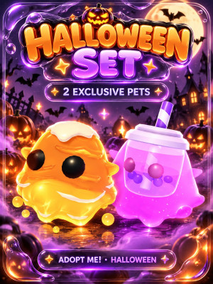 🎃 Halloween Set 👻 | 2 питомца из Adopt Me! Roblox | Хэллоуинский набор