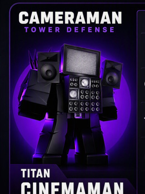 📺 Titan Cinemaman 📺 | CAMERAMAN TOWER DEFENSE +🎁