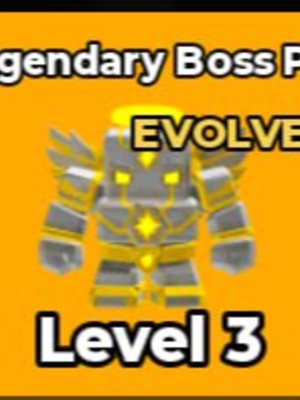 Legendary boss pet