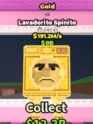 👾 [Gold] Lavadorito Spinito $191M/s 🏚 💖