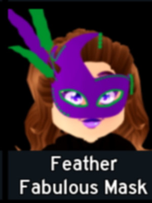 Feather Fabulous Mask