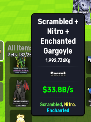 scrambled & nitro & enchanted gargoyle 33.8B/s (ОПИСАНИЕ)