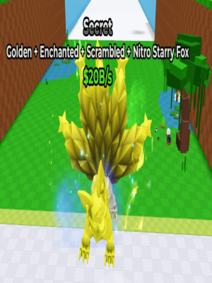golden & enchanted & scrambled & nitro starry fox 20B/s (ОПИСАНИЕ)