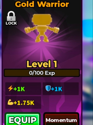 Gold warrion