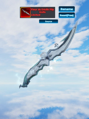 fleur du declin flip knife