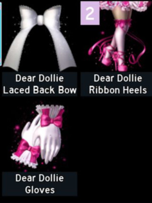 Dear Dollie set royal high