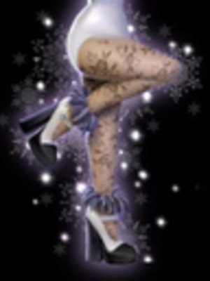 Snow Swan Embraced by Lace Luxe Heels