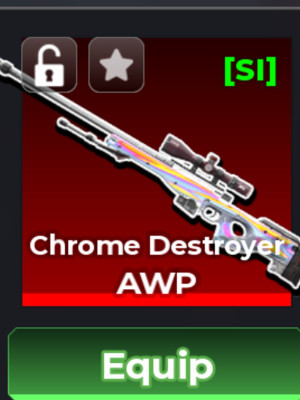 Chrome Destroyer AWP