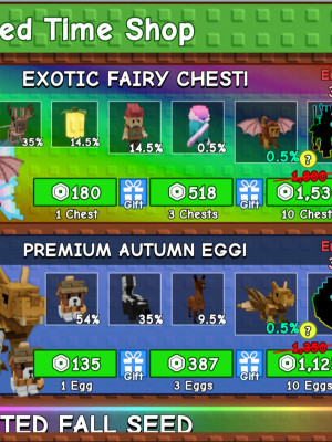 Premium Autumn Egg x10 | Grow A Gaden | 1249R | Cheaps & Fast