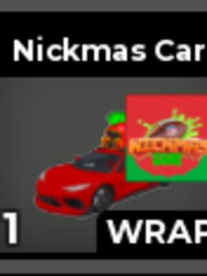 Nickmas Car (Wrap, x1)