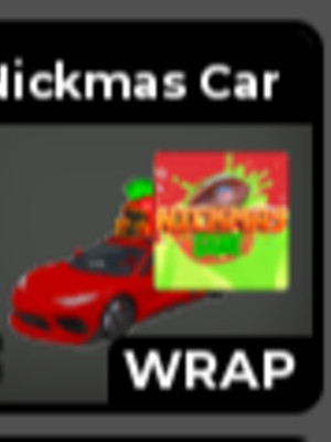 Nickmas Car (Wrap, x1)