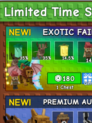 Exotic Fairy Chest! x1 | Grow A Gaden | 199R | Cheaps & Fast