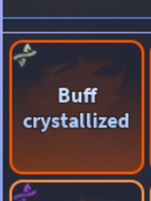 Crystalized