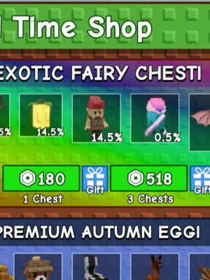 Exotic Fairy Chest! x5 | Grow A Gaden | 575R | Cheaps & Fast