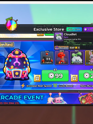 Arcade Egg X5 | Fish IT! | 545R | Cheaps & Fast