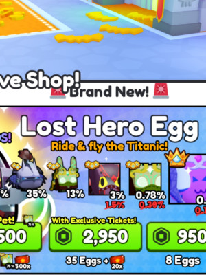 Lost Hero Egg x2 | Pet Simulator 99 | 240R | Cheaps & Fast