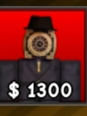 LARGE CLOCK MAN