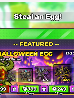 Halloween Egg x100  | Steal An Egg | 6998R | Cheaps & Fast