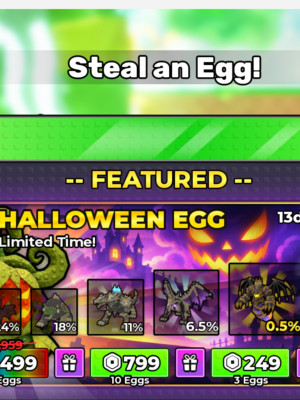 Halloween Egg x3 | Steal An Egg | 249R | Cheaps & Fast