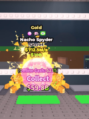 Gold Nacho Spyder / 3 TRAIT = 712.5M/S