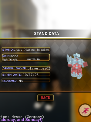 crazy diamond requiem