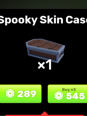 Spooky Skin Case x1 | RIVALS | 249R | Cheaps & Fast