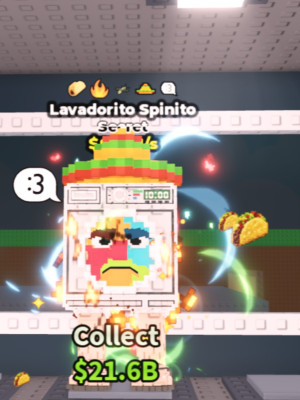 Lavadorito Spinito/ 5 trait = 900M/S