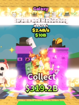 👾 1 OF 1 [Galaxy] Garama and Madundung $2.4B/s 🧂🍯💀 Черт-скелет редкий баф 💖