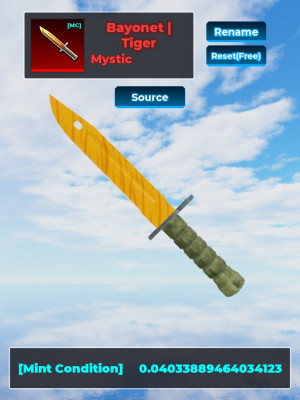 tiger knife