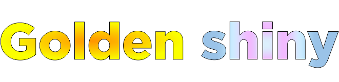 Umbrella Bear Golden Shiny