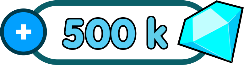 Гемы: 500,000 шт. 500.000 gems