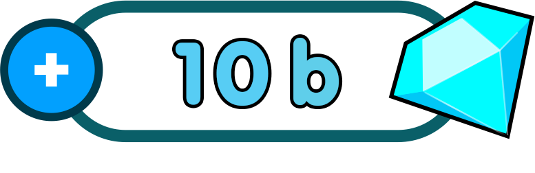 Гемы: 10 млрд (10 b) 10.000.000.000 gems