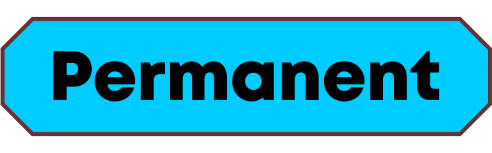 Permanent Allosaurus Permanent