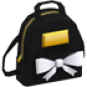 Black Designer Backpack