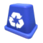 Eco Blue Recycling Bin Hat купить