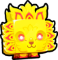 Bejeweled Lion