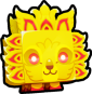 Bejeweled Lion