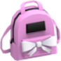 Pink Designer Backpack