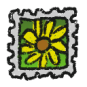 Sunflower Field Stamp