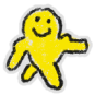 Yellow Walking Wiggly Person купить