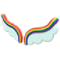 Rainbow Cloud Wings