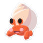 Hermit Crab Sticker купить