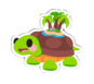 Tortuga de la Isla Sticker