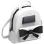 White Designer Backpack