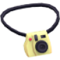 Yellow Instant Camera