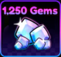 1,250 Gems купить