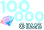 Гемы: 100,000 шт